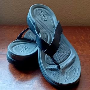 Womens CROCS Capri V Sporty Flip Flop/Sandals
